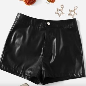 Leather Shorts